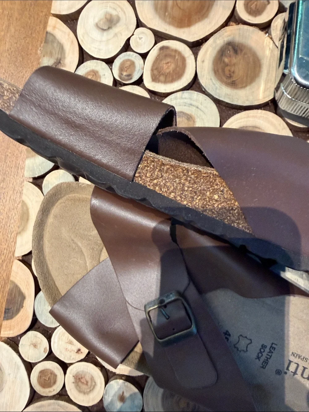 AUTENTI - Men’s Leather Sandals from  Spain - EU 45